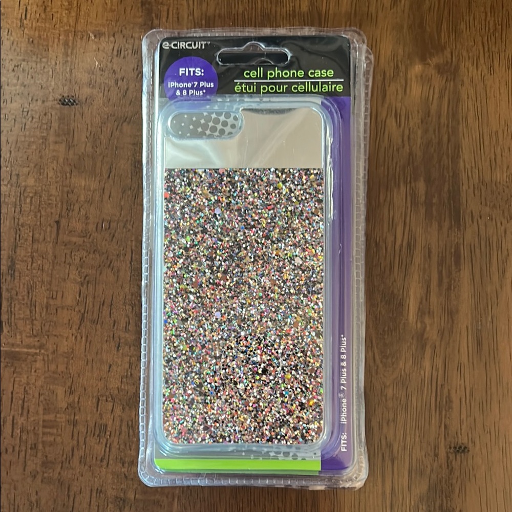 Multicolor Glitter Cell Phone Case for iPhone 7 Plus/8 Plus